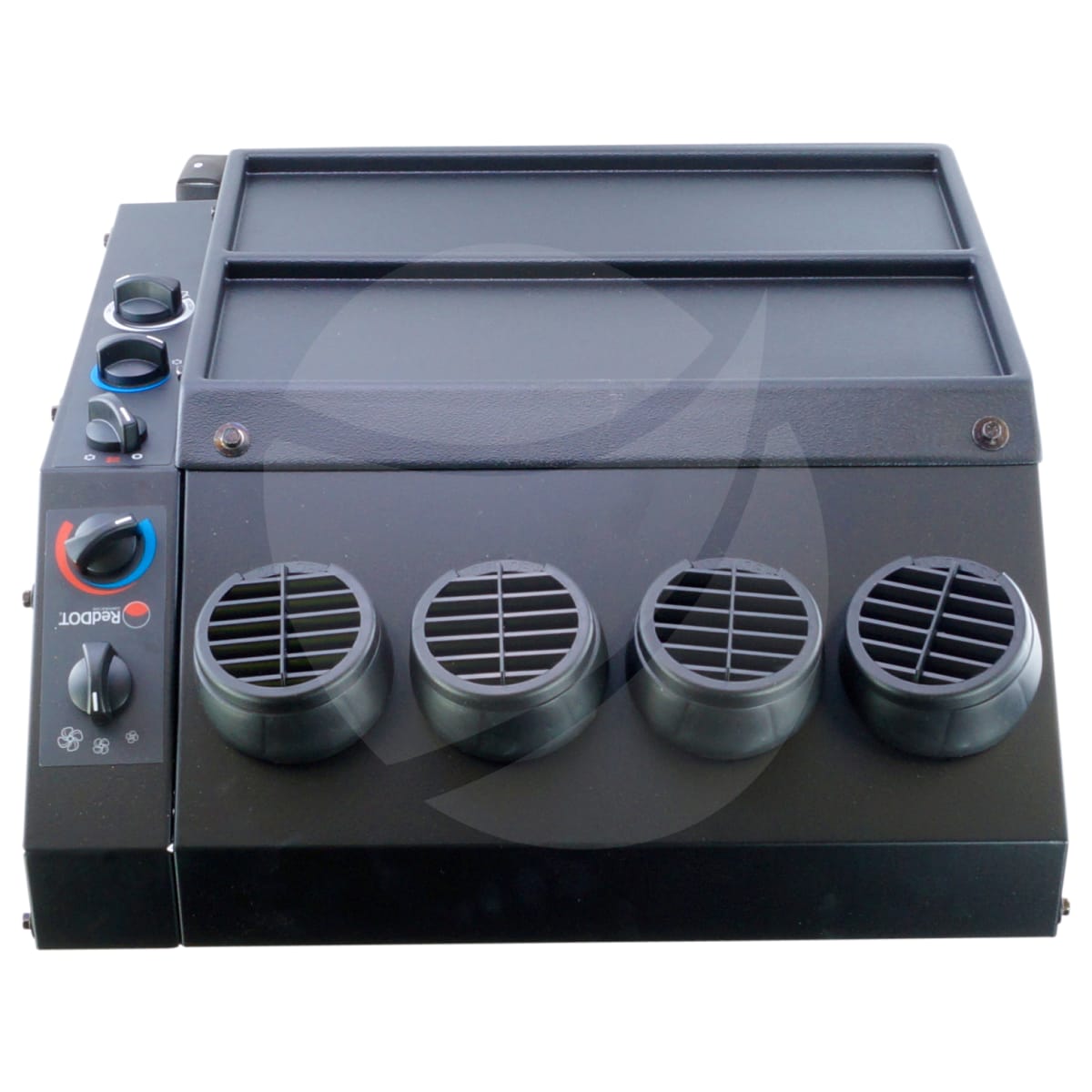 EVAPORATOR UNIT, WALL MOUNT, RED DOT, R50453, 12V, COOL & HEAT, BLACK